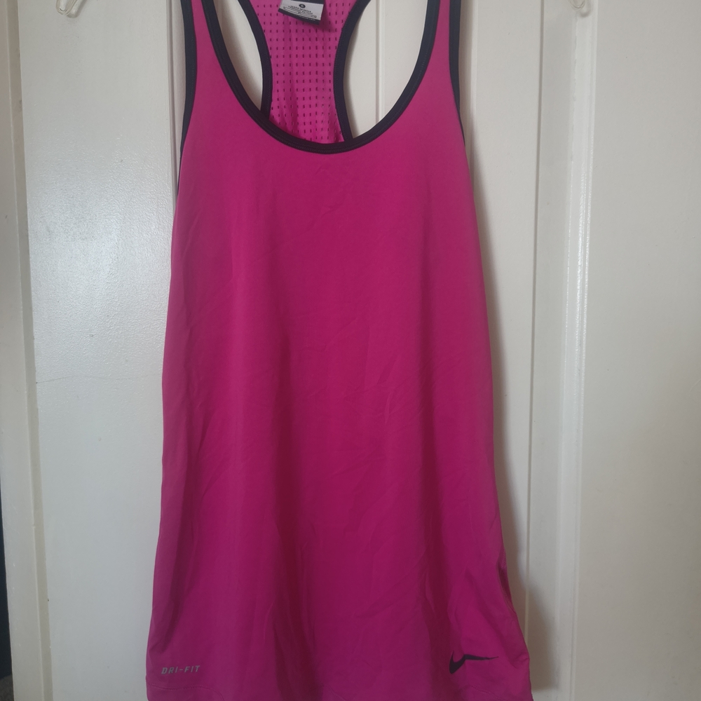 Nike Women's Vibrant Pink Tank Top